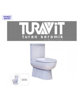 TURAVİT Omega Duvara Sıfır Klozet Set