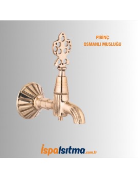 Osmanlı Musluk Pirinç Nostaljik