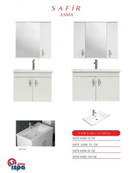 Safir Asma Banyo Dolabı