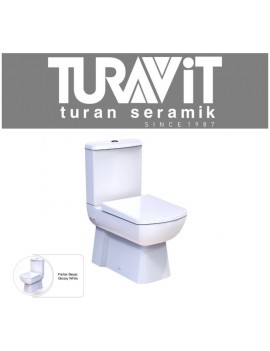 TURAVİT Plaza Duvara Sıfır Klozet Set