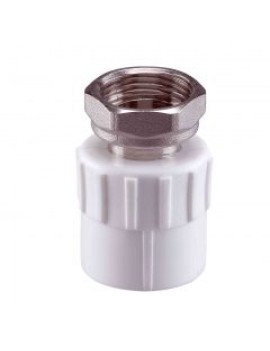 20 mm - 1/2'  Düz Oynar Başlıklı Rakor 