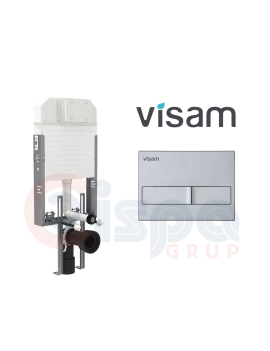 Visam Gömme Rezervuar Seti  ( Buton Dahil )